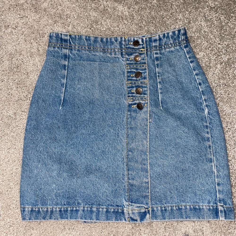 True Blue Denim Skirt